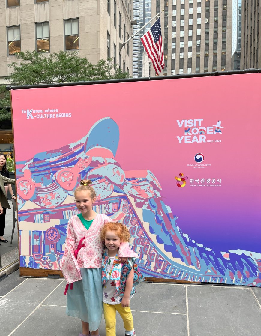 방한 미 관광객 100만 명 유치 목표, 뉴욕의 상징 록펠러 센터에서 K-관광 마케팅