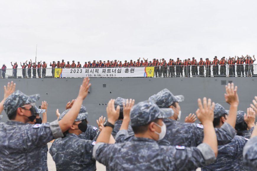 해군 상륙함 최초로 『2023 퍼시픽파트너십 연합훈련』 참가