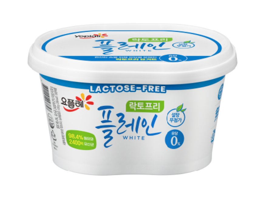빙그레, 떠먹는 발효유 ‘요플레 플레인 화이트 락토프리’ 신제품 출시