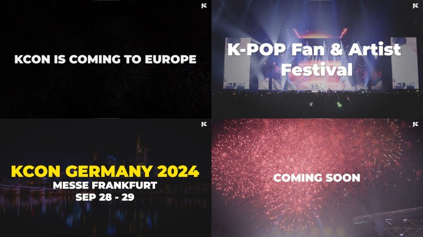 ‘KCON’ 최초 독일 개최 확정! ‘KCON GERMANY 2024’, 9월 메쎄 프랑크푸르트서 열려