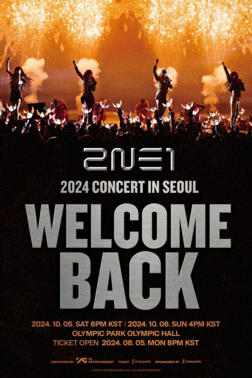 2NE1, 레전드 걸그룹의 화려한 귀환 '2024 2NE1 CONCERT [WELCOME BACK] IN SEOUL' 개최