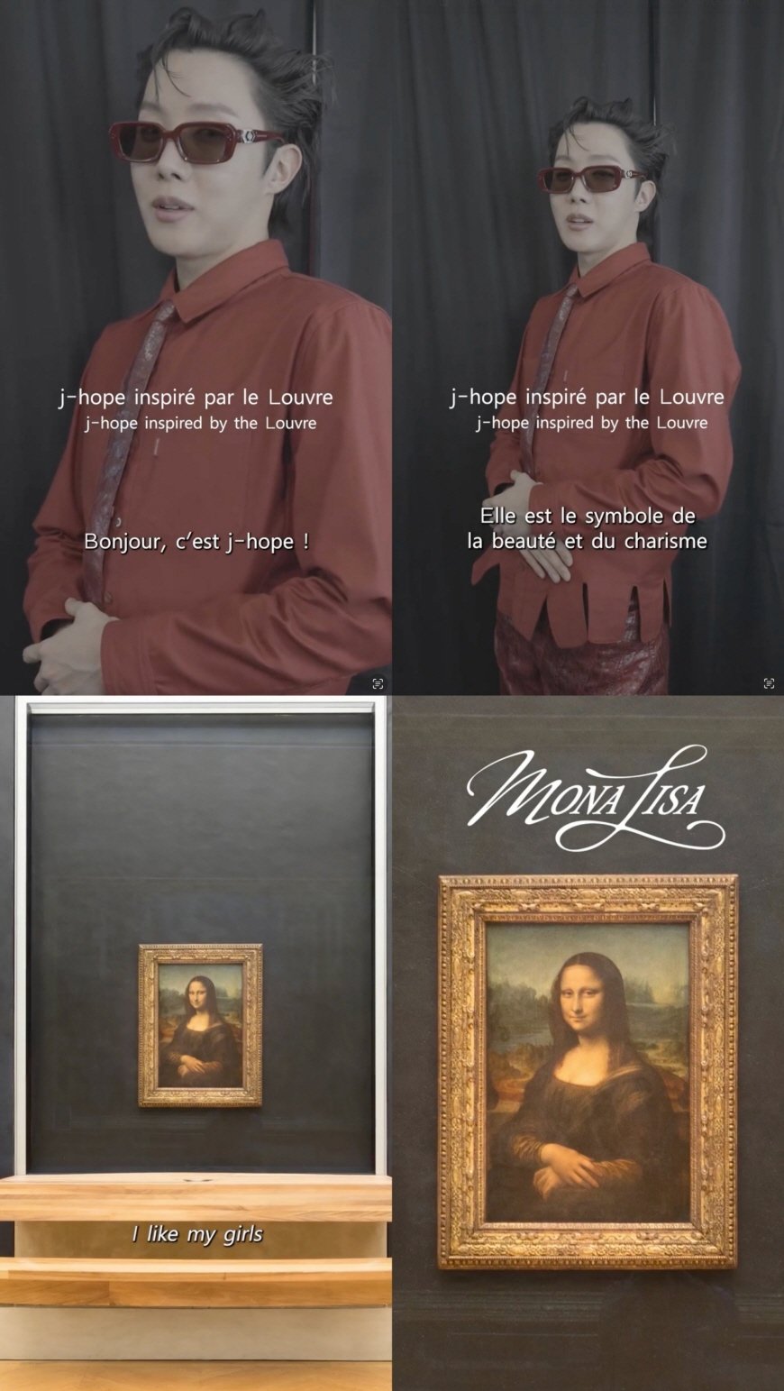 제이홉, ‘MONA LISA’로 루브르 박물관 러브콜 받아