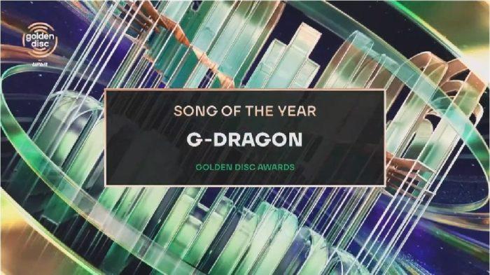 ‘골든디스크’ 지드래곤, 대상