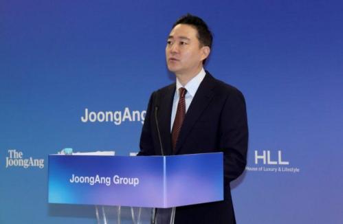 홍정도 중앙그룹 부회장, 신년사 발표