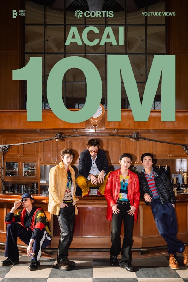코르티스 ‘ACAI’ 뮤직비디오 1000만 뷰 돌파