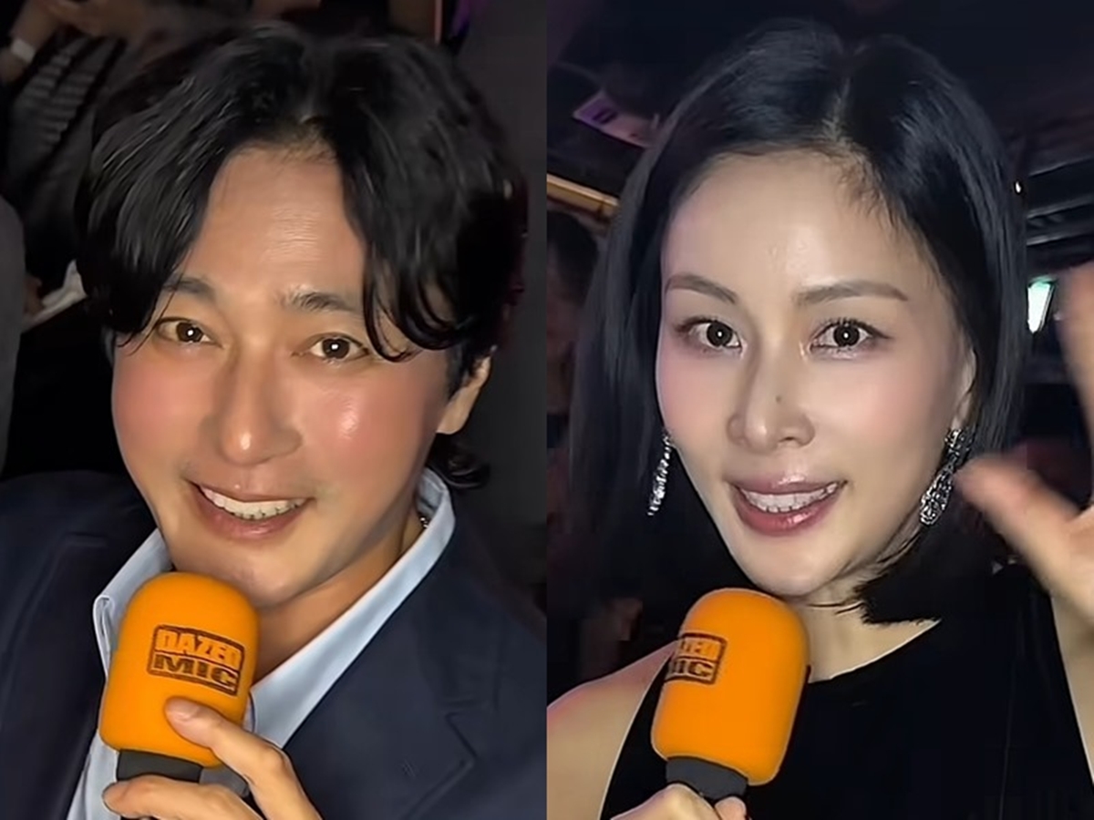 장동건·고소영 부부, 주류 행사장 포착…이민호·이정재·강동원 ‘총출동’