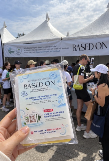 베이스드온, ‘2026 무한도전 Run in LA’와 함께 달렸다… 현지에 소개
