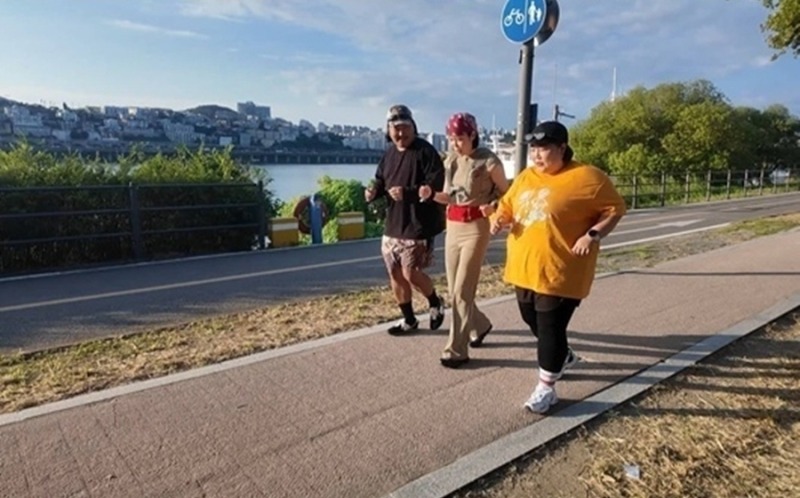 5km 맛집을 향한 슬로우조깅