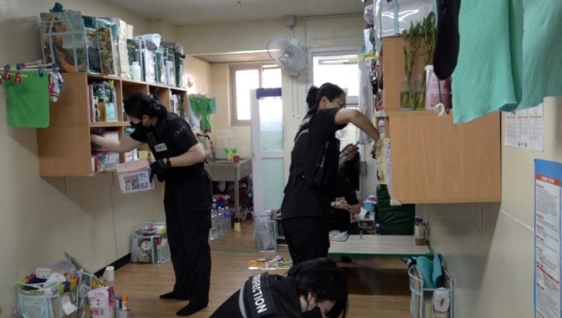 불시 검사에 나선 기동순찰팀